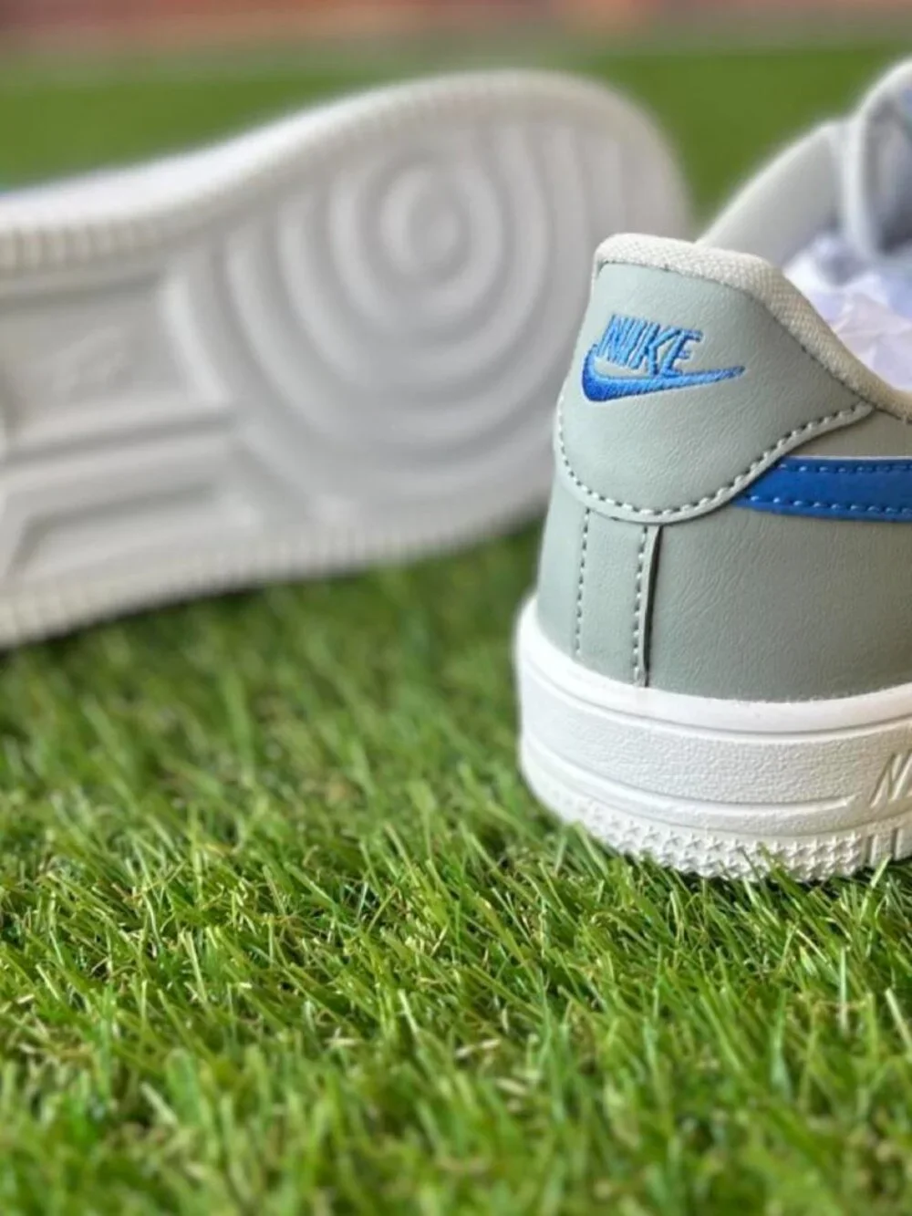 👟 Nike Air Force 1 Low (GS) “Photon Dust/Game Royal” | Youth Size 3Y | Brand Ne